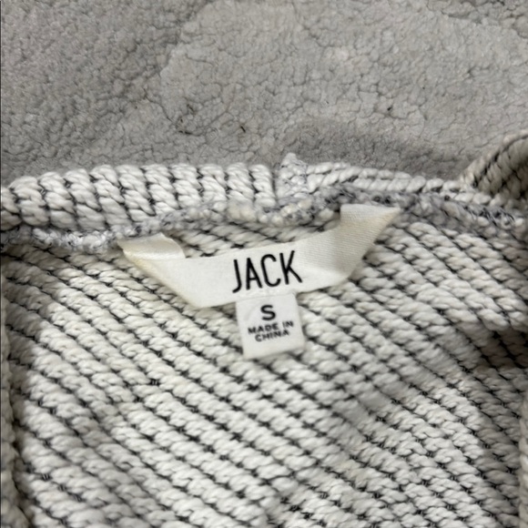 Jack by BB Dakota Black and White Color Block Cardigan - Picture 2 of 4
